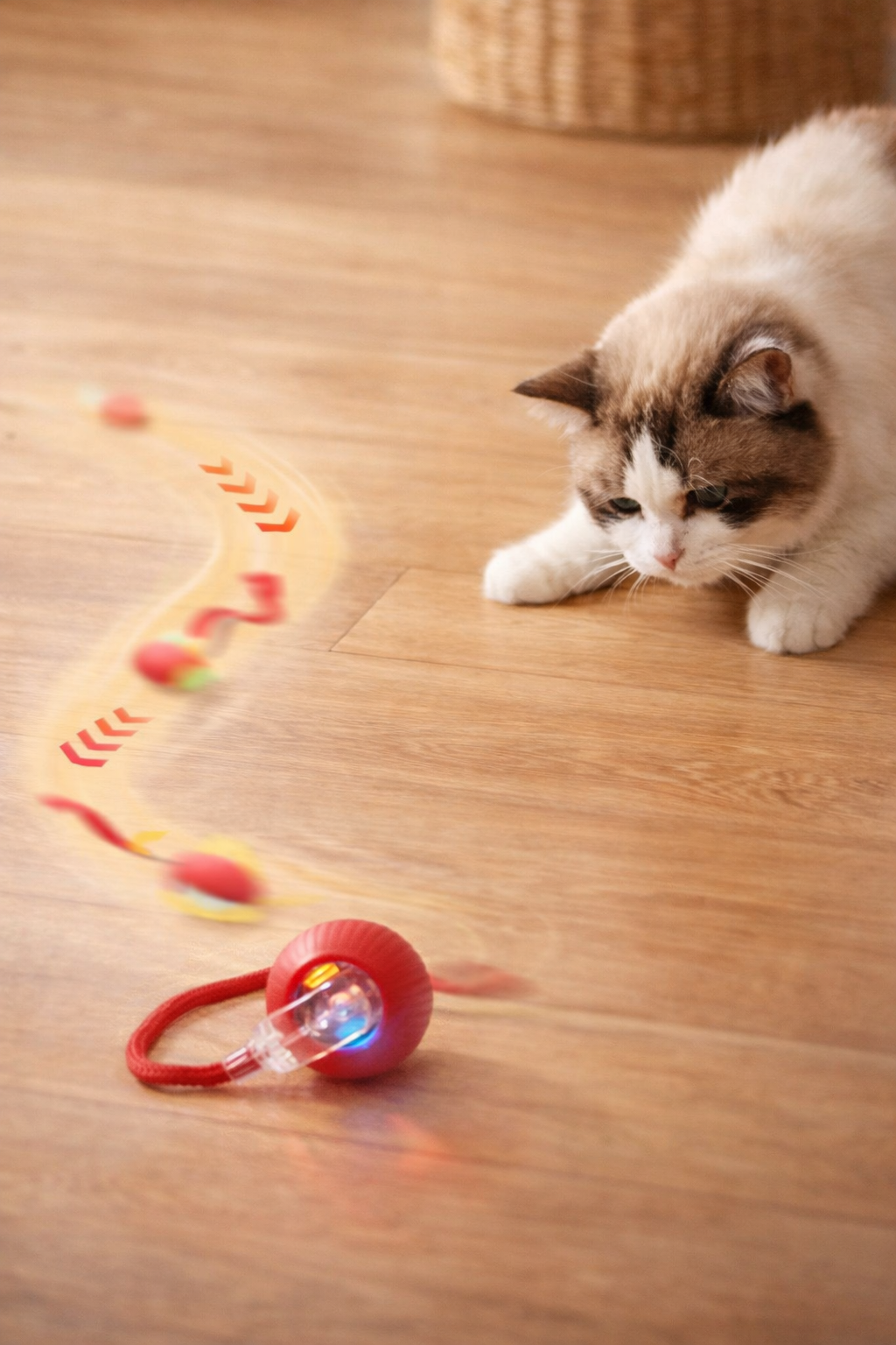 Balle interactive pour chat et chien" – Anti-ennui automatique